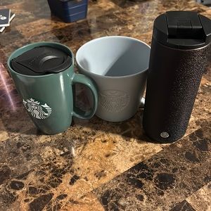 Starbucks cups